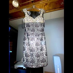 Black and Sliver Dress, Brand: Let’s Fashion, Size: Small